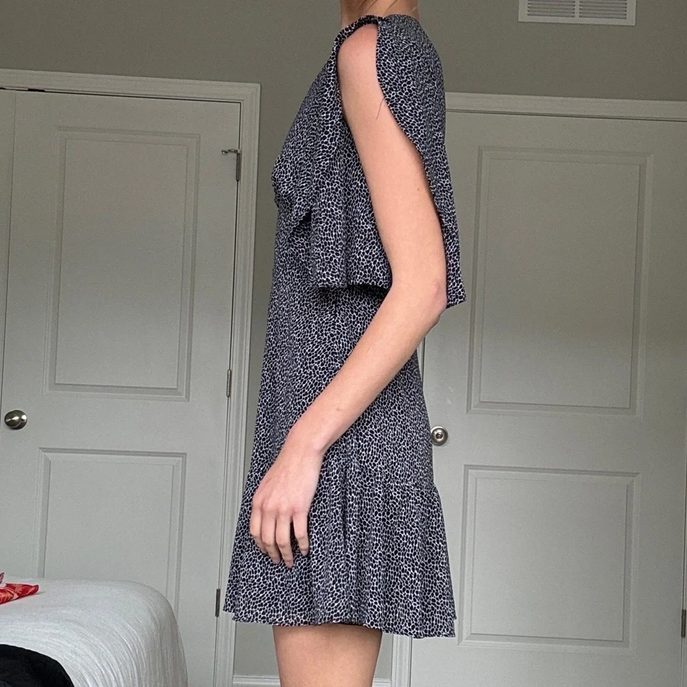 Michael Kors mini black and white dress